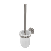 Cezares Relax Ершик для унитаза подвесной, колба из матового стекла, цвет: сатин RELAX-TBS-V-IN