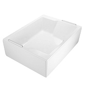 Cezares Plane Duo Ванна акриловая встраиваемая 190x145 см, цвет: белый глянцевый PLANE_DUO-190-145-51-W37