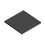 Cezares Cadro Вставка для подвесной металлической полки 25,7 см, цвет: nero CADRO-30/30-MENS-NERO