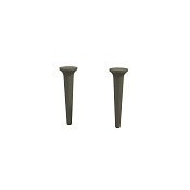 Cezares Idra Ножки для мебели 29h см, 2 штуки, цвет: verde opaco 40436