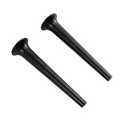 Cezares Idra Ножки для мебели 29h см, 2 штуки, цвет: nero opaco 40437