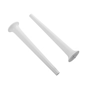 Cezares Idra Ножки для мебели 43h см, 2 штуки, цвет: bianco opaco 40443