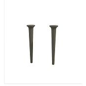 Cezares Idra Ножки для мебели 43h см, 2 штуки, цвет: verde opaco 40445