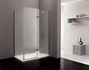 Cezares Verona Душевой уголок правый 100x90x195h см, рифленое стекло 6 мм, цвет: хром VERONA-W-AH-1-100/90-P-Cr-R