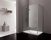 Cezares Verona Душевой уголок 120x90x195h см, прозрачное стекло 6 мм, цвет: хром VERONA-W-AH-1-120/90-C-Cr