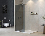 Cezares Liberta Душевая перегородка 100x195h см, тонированное стекло 8 мм, цвет: хром LIBERTA-L-1-100-120-GR-Cr