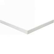 Cezares Tray Экран для поддона из алюминия 100x10h см, цвет: белый TRAY-AS-A-100-100-SCR