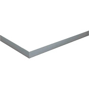 Cezares Tray Экран для поддона из акрила 80x9,5h см, цвет: белый глянцевый TRAY-M-AH-120/80-SCR