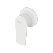 Cezares Nautic Смеситель для душа встраиваемый, на 1 потреб., с внутр. частью, цвет: белый матовый NAUTIC-DIM-BIO