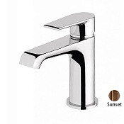 Cezares Nautic Смеситель для раковины, с донным клапаном, излив 10,6 см, цвет: sunset NAUTIC-LS1-SS