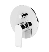 Cezares Nautic Смеситель для душа встраиваемый, на 2 потребителя, с внутренней частью, цвет: хром NAUTIC-VDIM-01