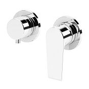 Cezares Nautic Смеситель для душа встраиваемый, на 2 потребителя, с внутренней частью, цвет: хром NAUTIC-VDIM2-M-01