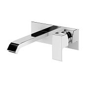 Cezares Porta Смеситель для раковины встраиваемый, внутренняя часть, излив 20,9 см, цвет: хром PORTA-BLI-01-W0