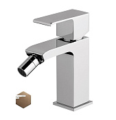 Cezares Porta Смеситель для биде с донным клапаном, излив 10,4 см, цвет: sunset PORTA-BS1-SS