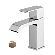 Cezares Porta Смеситель для раковины, с донным клапаном, излив 10,3 см, цвет: sunset PORTA-LS1-SS