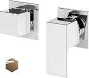 Cezares Porta Смеситель для душа встраиваемый, на 3 потребителя, с внутренней частью, цвет: sunset PORTA-VDIM3-M-SS