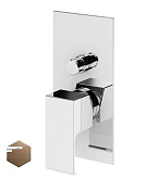 Cezares Porta Смеситель для душа встраиваемый, на 2 потребителя, с внутренней частью, цвет: sunset PORTA-VDIM-SS