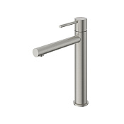 Cezares Relax Смеситель для раковины высокий, без донного клапана, излив 18,2 см, цвет: сатин RELAX-LC2-IN-W0