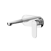 Cezares Stylus Смеситель для раковины встраиваемый, внутренняя часть, излив 18,8 см, цвет: хром STYLUS-BLI1-01-W0