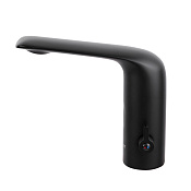 Cezares Vague Смеситель для раковины, сенсорный, излив 9,3 см, цвет: черный матовый VAGUE-ELS-NOP-W0