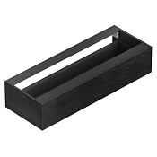 Cezares Cadro Тумба под металлический каркас подвесная 120x46x25h см, цвет: nero CADRO-120-1C-SO-NR-BLUM