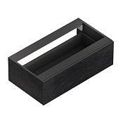 Cezares Cadro Тумба под металлический каркас подвесная 80x46x25h см, цвет: nero CADRO-80-1C-SO-NR-BLUM