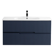 Cezares Duet Тумба под раковину подвесная 100x45,7x50h см, цвет: grafito DUET-1000-2C-SO-GR-P