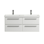 Cezares Eco Тумба под раковину подвесная 120x48x50h см, цвет: bianco lucido ECO-1200-4C-SO-2-BL