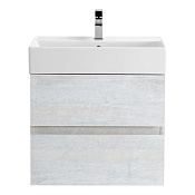 Cezares Molveno 46 Тумба под раковину подвесная 60x46x50h см, цвет: legno bianco MOLVENO 46-60-2C-SO-LB