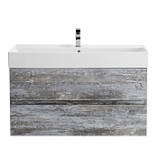 Cezares Molveno 46 Тумба под раковину подвесная 100x46x50h см, цвет: legno grigio MOLVENO 46-100-2C-SO-LG