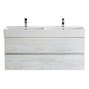 Cezares Molveno 46 Тумба под раковину подвесная 120x46x50h см, цвет: legno bianco MOLVENO 46-120-2C-SO-2-LB