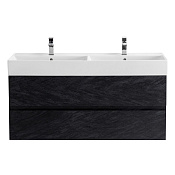 Cezares Molveno 46 Тумба под раковину подвесная 120x46x50h см, цвет: nero MOLVENO 46-120-2C-SO-2-NR