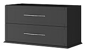 Cezares Tiffany Тумба под раковину подвесная 100x46x55h см, цвет: nero grafite 54952