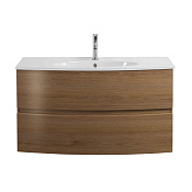 Cezares Elettra Тумба под раковину подвесная 100x54x55h см, цвет: rovere tabacco 55527