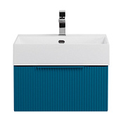 Cezares Premium Тумба под раковину подвесная 50x44x25h см, цвет: blu petrolio 55413