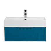Cezares Premium Тумба под раковину подвесная 70x44x25h см, цвет: blu petrolio 55418