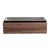 Cezares Slider Тумба под раковину подвесная 96,6x47,6x29,9h см, цвет: орех дымчатый SLIDER-1000-1C-SO-NA-P