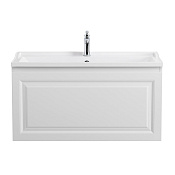 Cezares Giubileo Тумба под раковину подвесная 99,6x44,3x50h см, цвет: bianco lucido GIUBILEO-N-100-1C-SO-BL