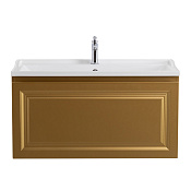 Cezares Giubileo Тумба под раковину подвесная 99,6x44,3x50h см, цвет: брашированное золото GIUBILEO-N-100-1C-SO-BORO-P