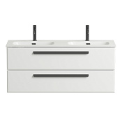 Cezares Eco Тумба под раковину подвесная 120x45,7x50h см, цвет: bianco lucido ECO-CER-N-1200-2C-SO-2-BL