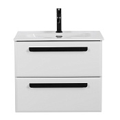 Cezares Eco Тумба под раковину подвесная 60x45,7x50h см, цвет: bianco lucido ECO-CER-N-600-2C-SO-BL