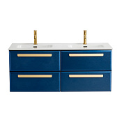 Cezares Eco Тумба под раковину подвесная 120x45,7x50h см, цвет: sapfiro ECO-CER-N-1200-4C-SO-2-SPF-P