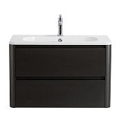 Cezares Relax Тумба под раковину подвесная 79,6x47,7x50h см, цвет: оружейная сталь RELAX-800-2C-SO-GM