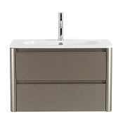 Cezares Relax Тумба под раковину подвесная 79,6x47,7x50h см, цвет: сатин RELAX-800-2C-SO-SAT-P