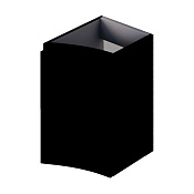 Cezares Vague Шкаф подвесной левый 34x41x55h см, цвет: nero opaco 55284