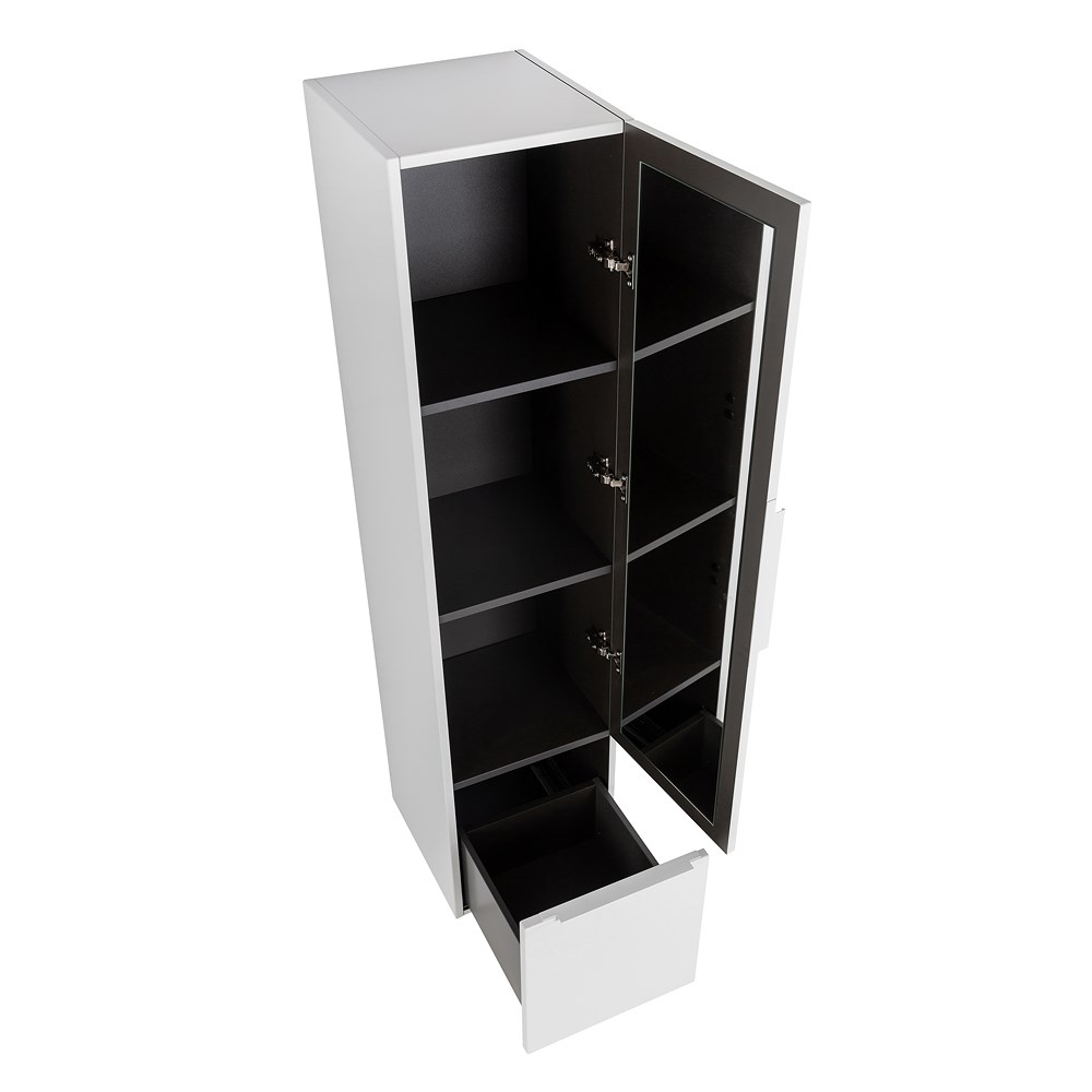 Cezares Premium Шкаф-пенал подвесной 35x38x150h см, цвет: bianco opaco 55501