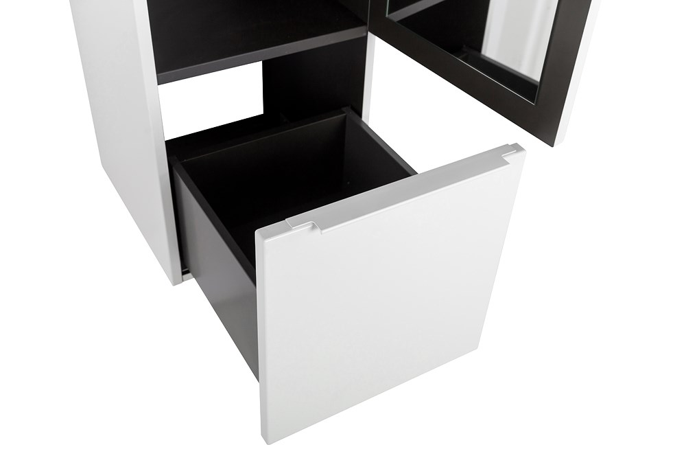 Cezares Premium Шкаф-пенал подвесной 35x38x150h см, цвет: bianco opaco 55501