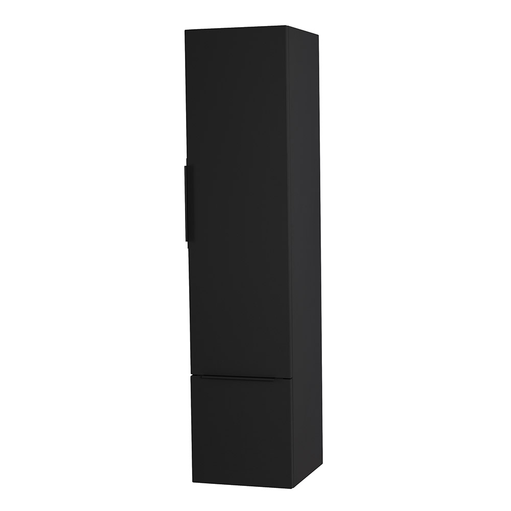 Cezares Premium Шкаф-пенал подвесной 35x38x150h см, цвет: nero opaco 55502