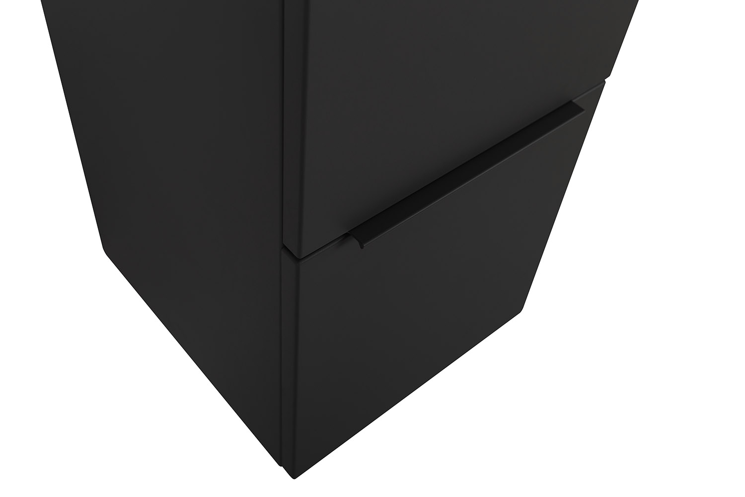 Cezares Premium Шкаф-пенал подвесной 35x38x150h см, цвет: nero opaco 55502