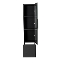 Cezares Premium Шкаф-пенал подвесной 35x38x150h см, цвет: nero opaco 55502